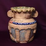 Varda Köprüsü Desenli Küp Modeli