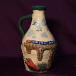 Varda Köprüsü Desenli Vazo