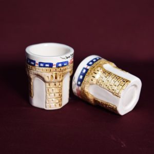 Kahve Yanı Su Bardağı - Varda Temalı
