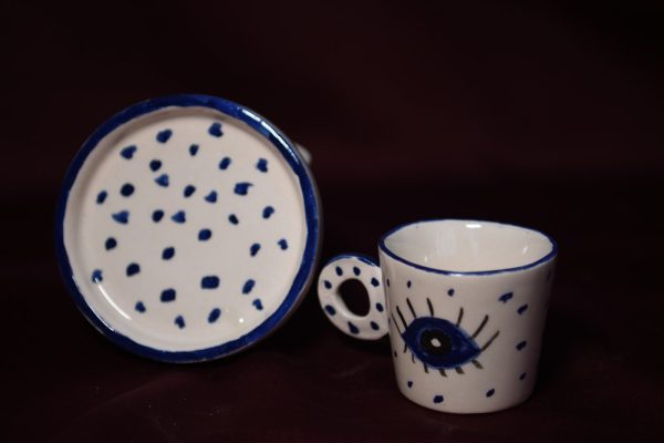 Göz Desenli Tekli Fincan - Görsel 2