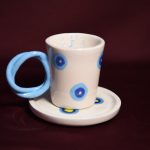 Nazar Boncuklu Tekli Fincan